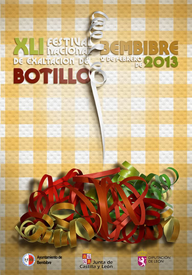 El ganador del Concurso de carteles del Festival del Botillo 2013 es Juan Diego Ingelmo Benavente.