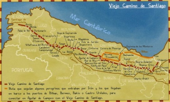 camino olvidado o viejo