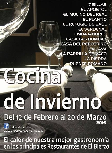 cocina de invierno 2016, El Bierzo